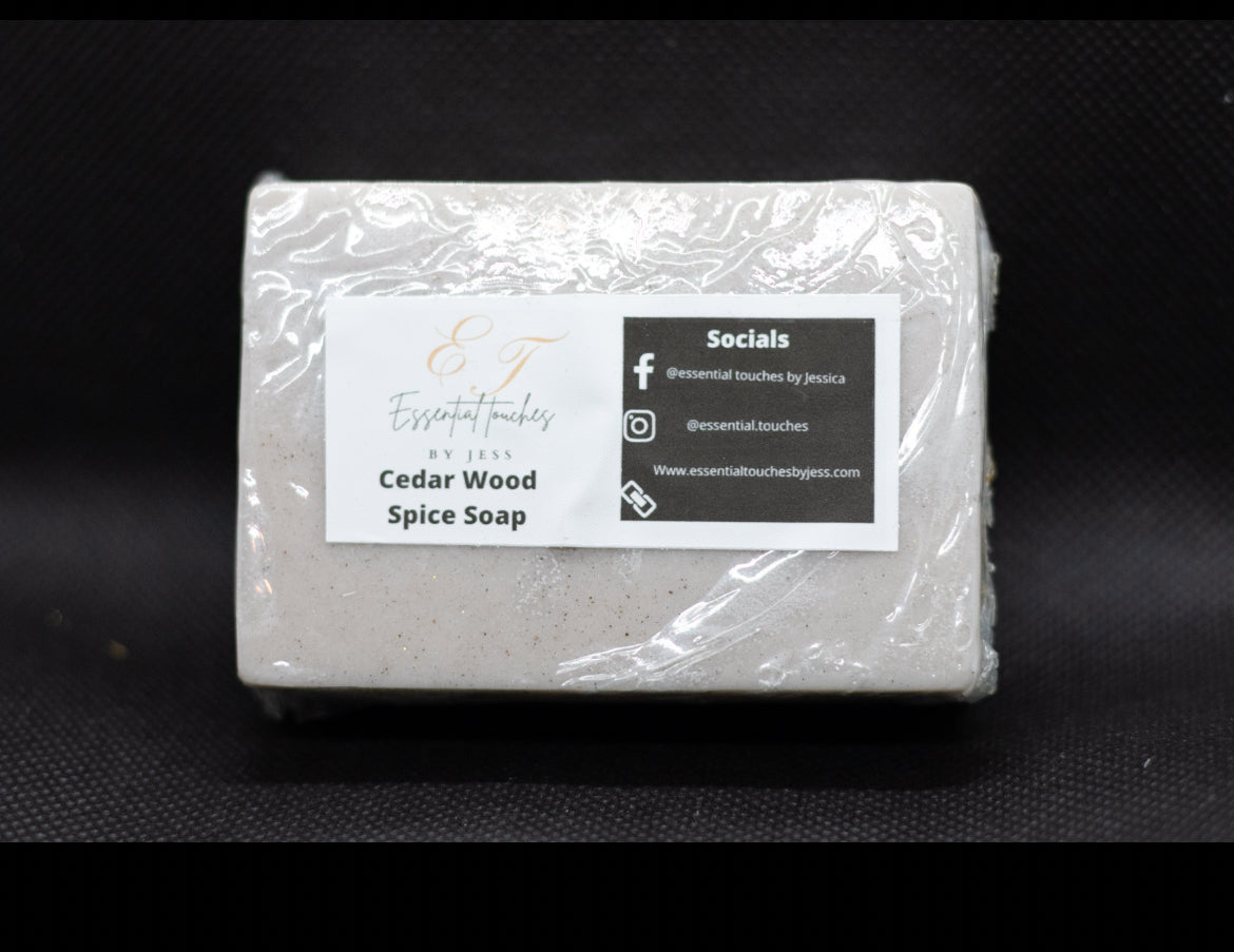 Men's Cedar Wood Spice Soap
